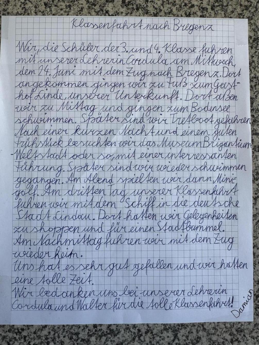 Bericht Bodenseefahrt Damian